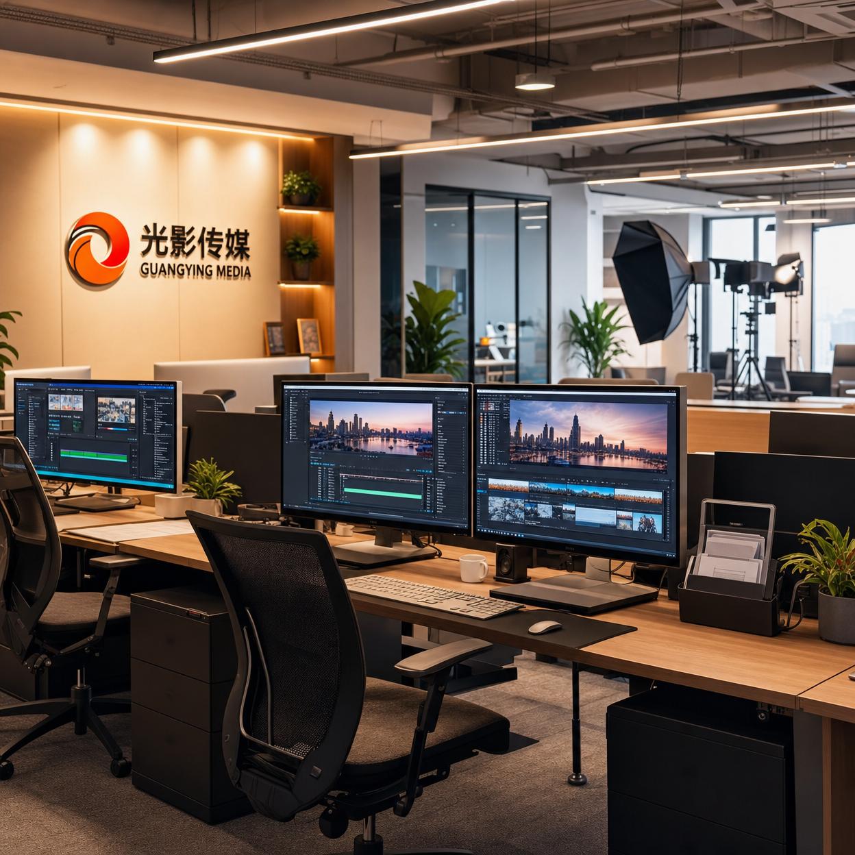 陈美娇影视传媒公司办公室
